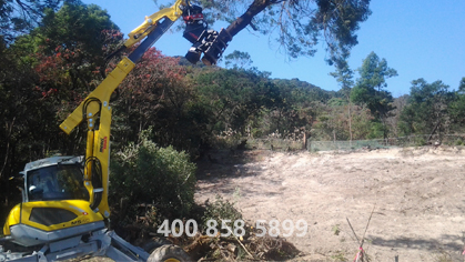 全地形挖掘機的應用