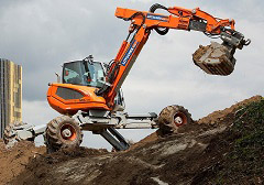 Menzi Muck 全地形挖掘機的優勢